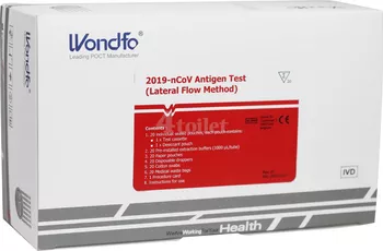 Wondfo antigenní test ze slin na COVID-19 20 ks