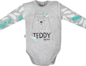 New Baby Teddy Wild šedé 50