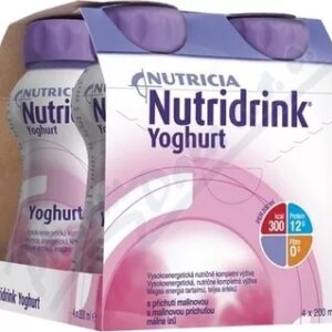 Nutridrink Yoghurt s př.malina por.sol.4x200ml Nov