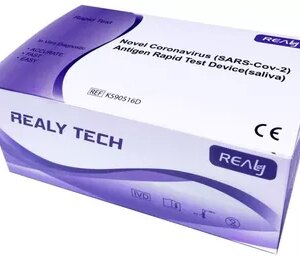 Realy Tech SARS-CoV-2 Antigen Rapid Test ze slin