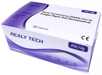 Realy Tech SARS-CoV-2 Antigen Rapid Test ze slin