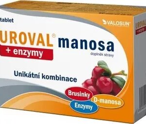Valosun Uroval Manosa + enzymy 30 tbl.