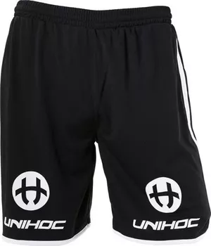 Unihoc Dominate Black-White trenýrky Junior 140