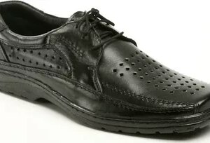 pánská nadměrná obuv 519 černé polobotky