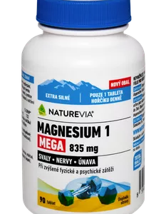 Swiss NatureVia Magnesium 1 Mega 835 mg 90 tbl.