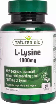Natures Aid L-Lysine 1000 mg 60 tbl.