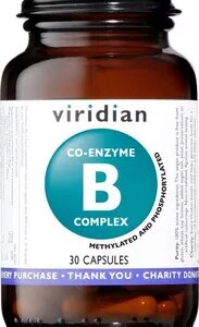 Viridian Co-enzyme B Complex 30 cps.
