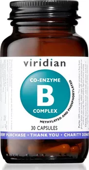 Viridian Co-enzyme B Complex 30 cps.