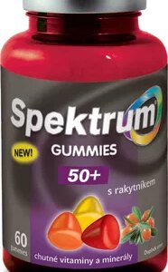 Walmark Spektrum Gummies 50+ s rakytníkem 60 tbl.