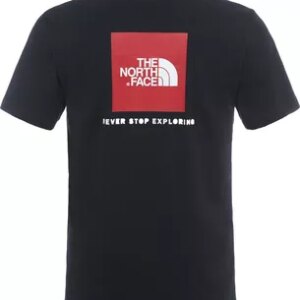 The North Face Short Sleeve Red Box Tee černé