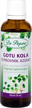 Dr. Popov Gotu Kola bylinné kapky 50 ml