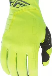 Fly Racing Pro Lite 2017 rukavice černé/žluté fluo