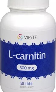 Vieste L-carnitin 500 mg 50 tbl.