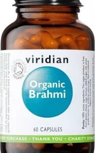 Viridian Brahmi Organic 60 cps.