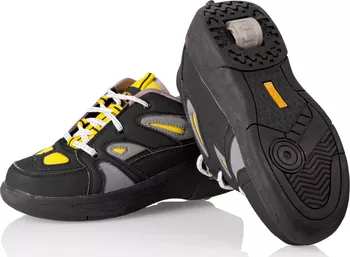 Kids World Jezdící boty černo-žluté