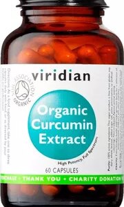 Viridian Organic Curcumin Extract 60 cps.