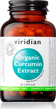 Viridian Organic Curcumin Extract 60 cps.