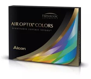 Air Optix Colors Turquoise dioptrické (2 čočky)