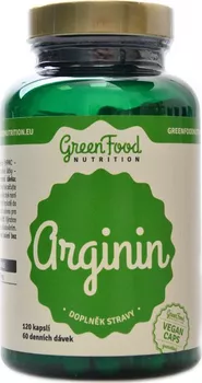 Green Food nutrition Arginin 120 cps.
