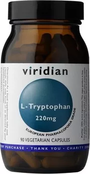 Viridian L-Tryptophan 220 mg 90 cps.