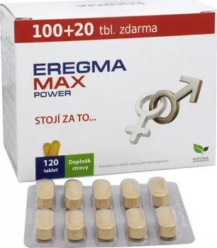 Natural Medicaments Eregma MAX power 120 tbl.