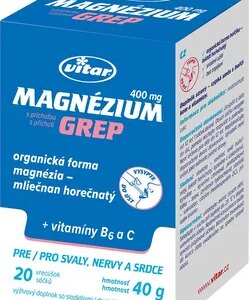 Vitar Magnézium Grep 400 mg + vit. B6