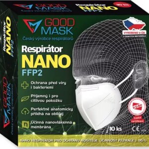Good Mask GM2 Nano FFP2 bílý