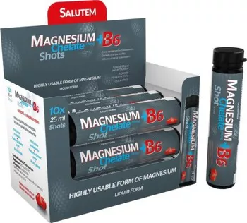 Salutem Pharma Magnesium Chelate + B6 cherry 10 x 25 ml