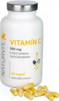 NaturVit Vitamín C 500 mg 90 cps.