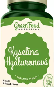 Greenfood Kyselina hyaluronová 60 cps.