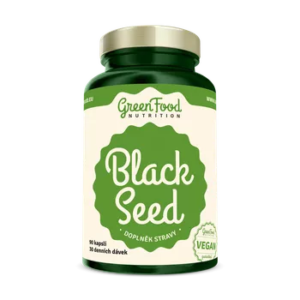 GreenFood Nutrition Black Seed černý kmín 90 cps.