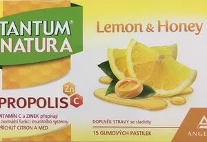 Angelini Farmaceutica Tantum Natura Lemon & Honey 15 pas.