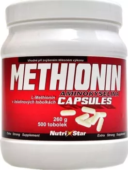 Nutristar Methionin 400 mg 500 kapslí