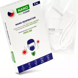 Nano Med Clean Nano respirátor FFP2 bílý