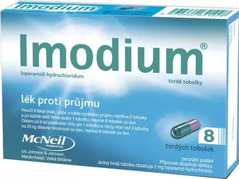 Imodium 2 mg 8 tob.