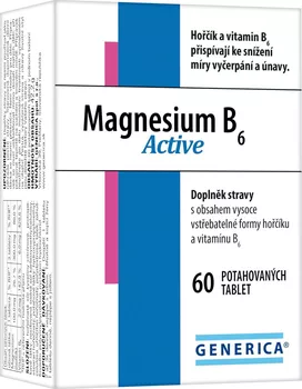 Generica Magnesium B6 Active 60 tbl.
