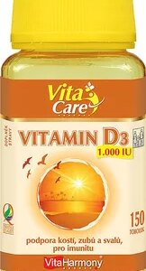 Vitaharmony Vitamin D3 1000 IU 150 cps.