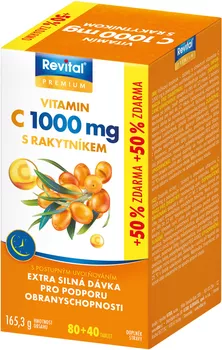 Revital Premium Vitamin C a rakytník 120 tbl.