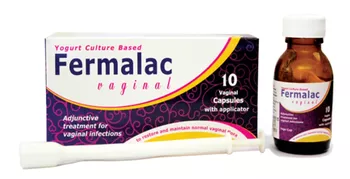 Fermalac vaginal 10 cps.