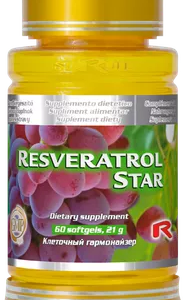 Starlife Resveratrol Star 60 tob.