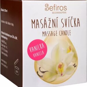 Sefiros Vanilka masážní svíčka 120 ml