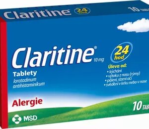 Claritine 10 mg nob. 10 tbl.