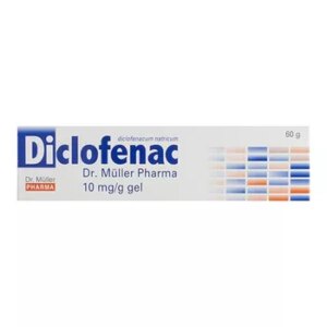 Diclofenac 10 mg/g gel