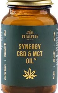 Vitalvibe Synergy CBD 10 mg & MCT Oil 60 cps.