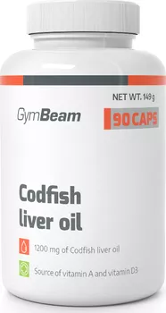 Gymbeam Codfish Liver Oil 90 kps.