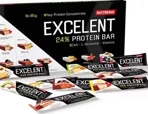 Nutrend Excelent Protein Bar 9 x 85 g dárkové balení