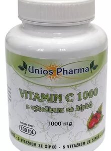 Unios Pharma Vitamin C 1000 mg s výtažkem ze šípků 100 tbl.