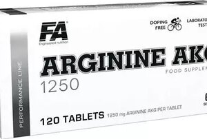 Fitness Authority Arginine AKG 1250 - 120 tbl.