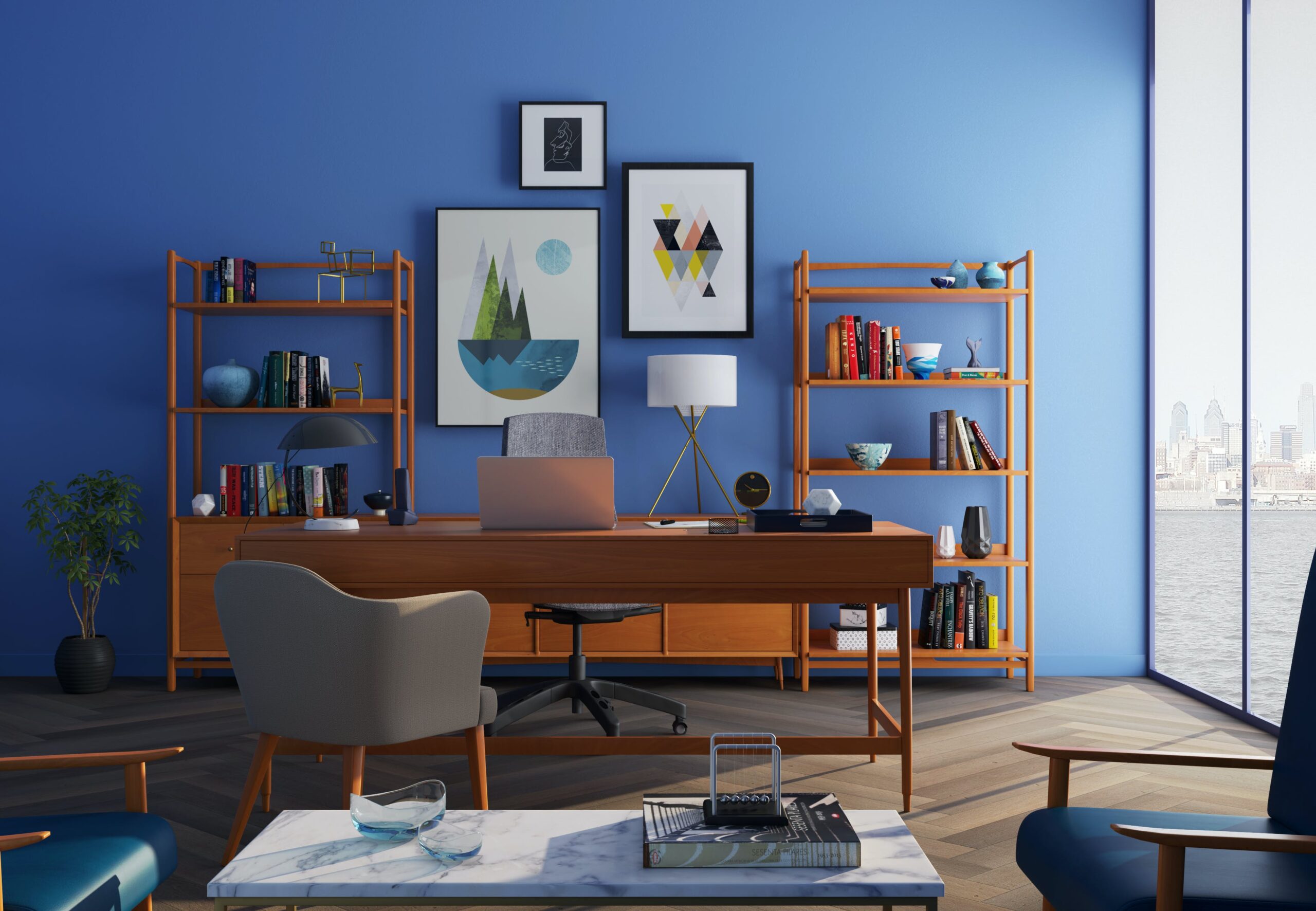 Využijte regály pro efektivní a estetické uspořádání vašeho interiéru